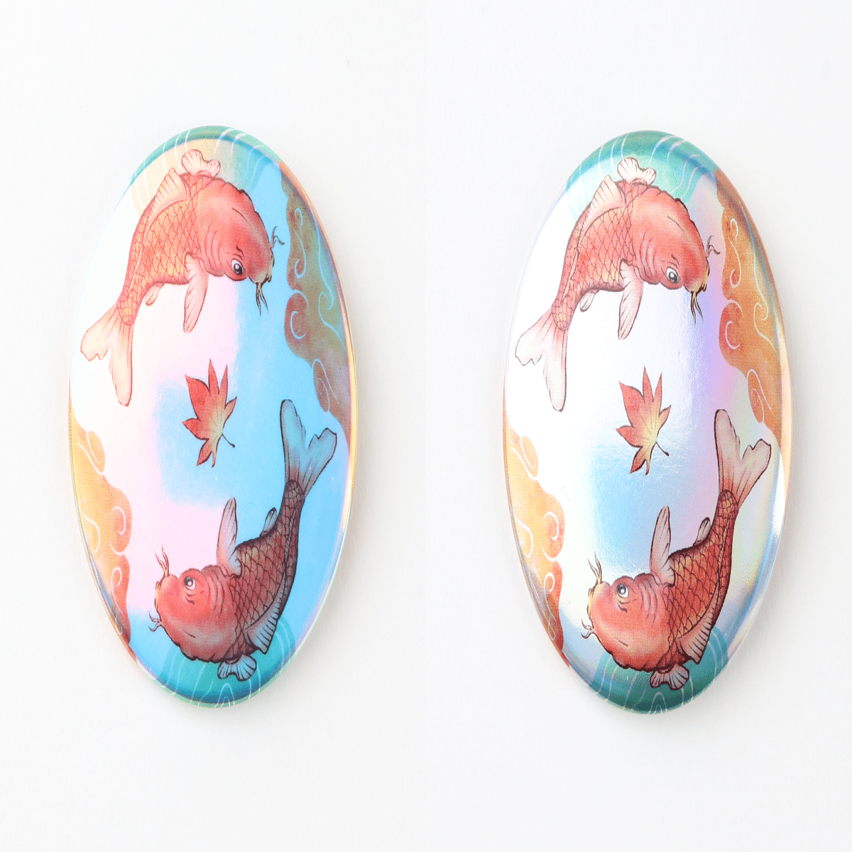 缶バッジの素材を比較！オーロラやホログラムってどんな仕上がり