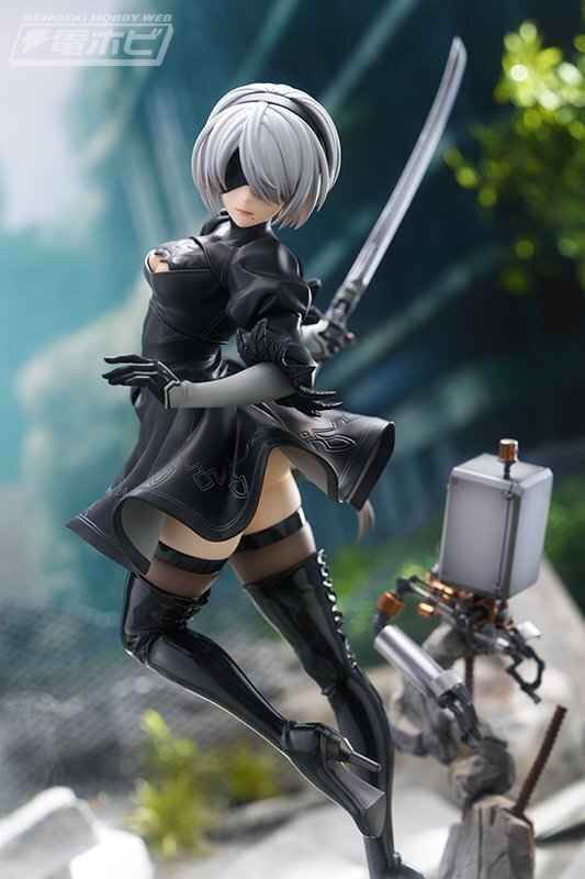 健康的な肉体や衣装のマット感も再現！アニメ『NieR:Automata