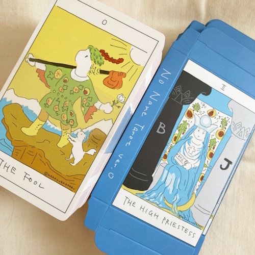 オリジナルタロットカード、作りました。｜なかむらかえる タロットと