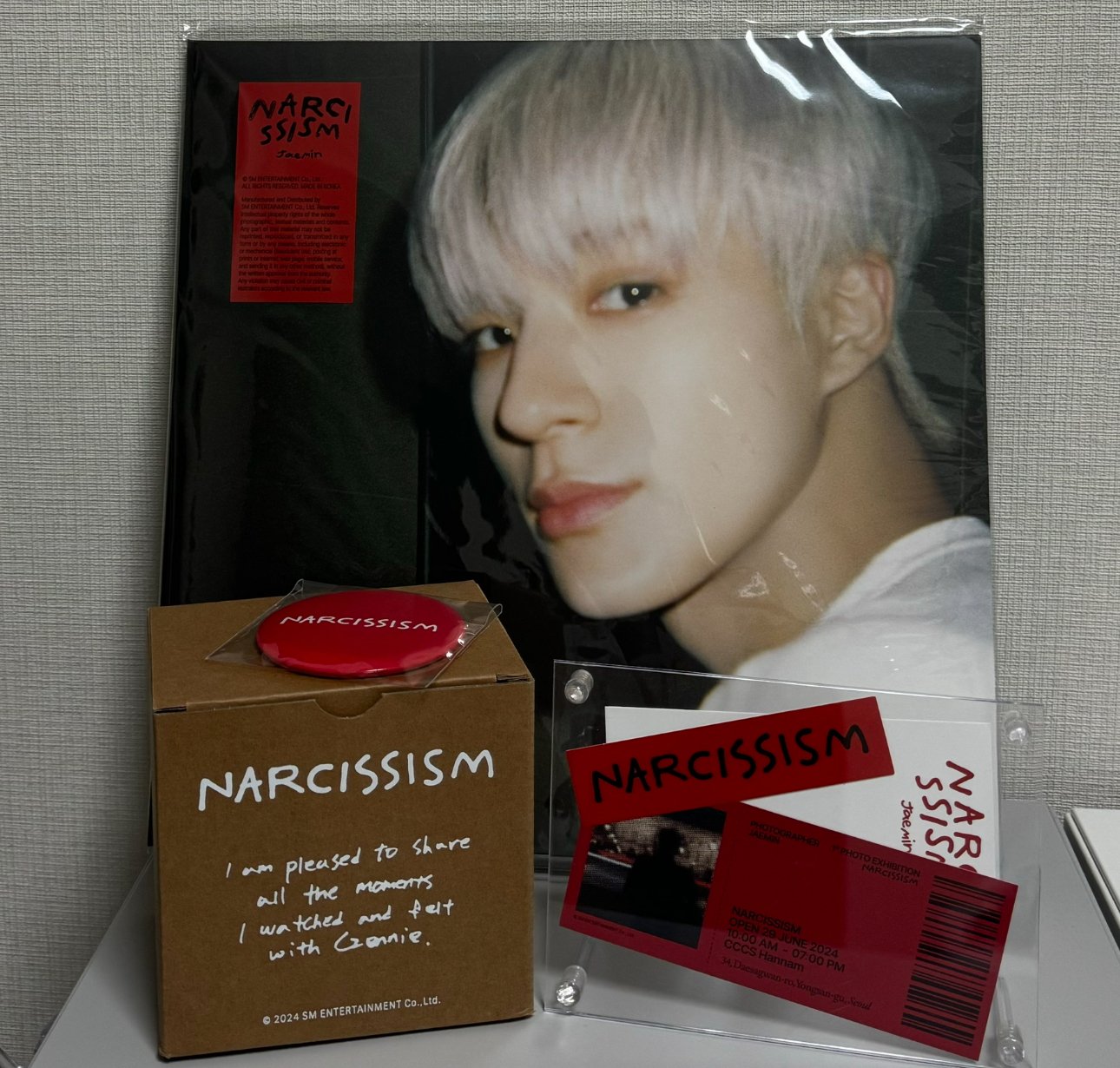 NARCISSISM ジェミン JAEMIN 写真展 リミテッド フォトブック