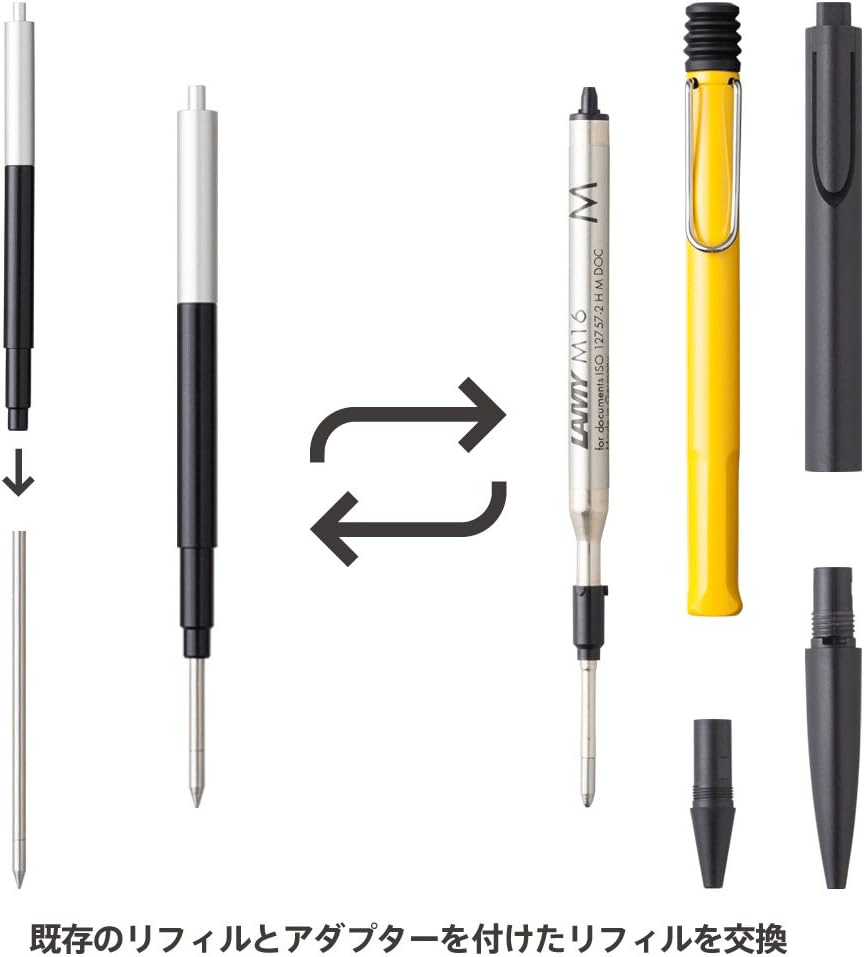 LAMY ボールペン 本体 リフィル付き Amazon | LAMY ロゴ 3 色 – ステンレス製のマルチカラー