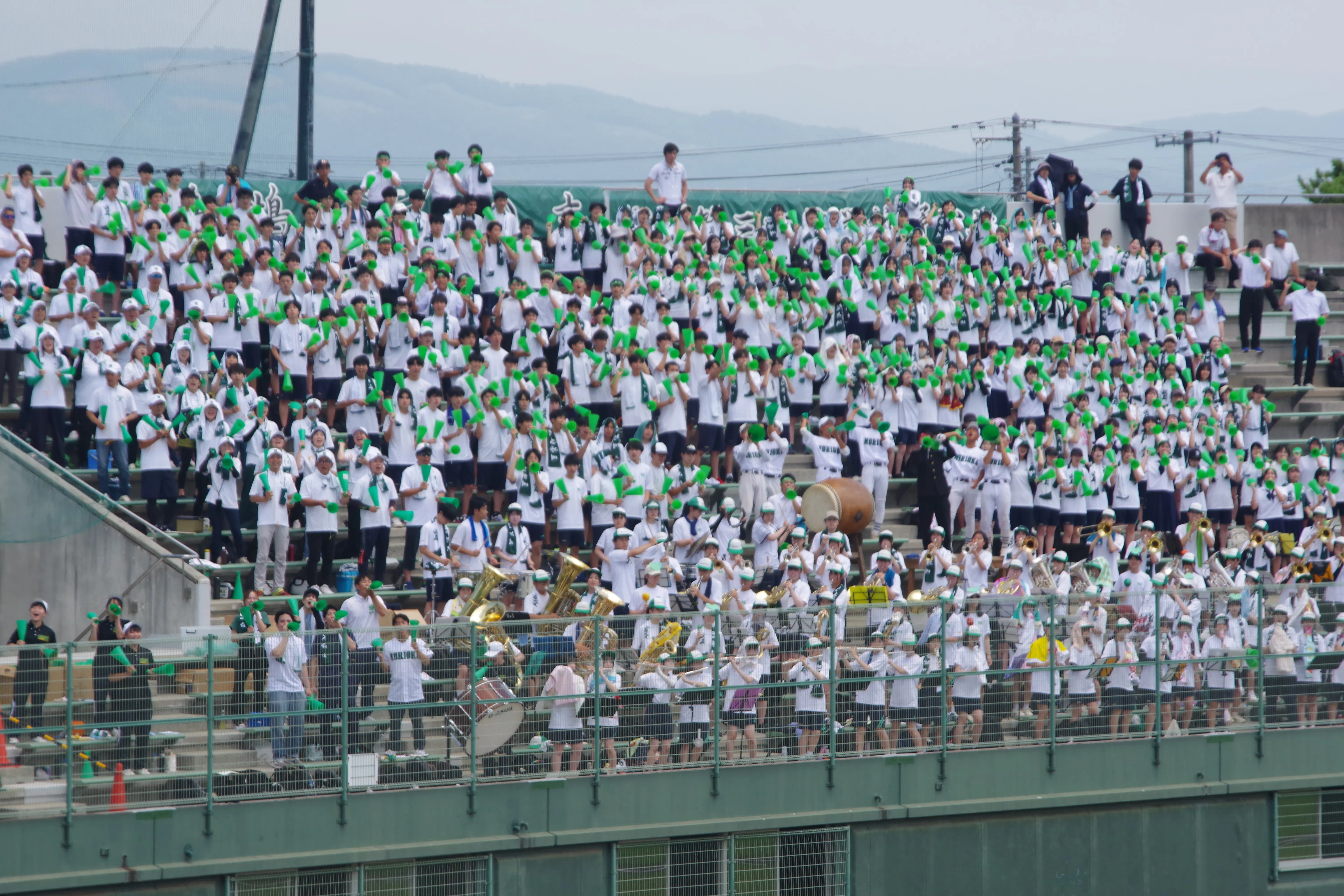 三高の夏が始まりました～0717 高校野球応援～｜岩手県立盛岡第三高等学校