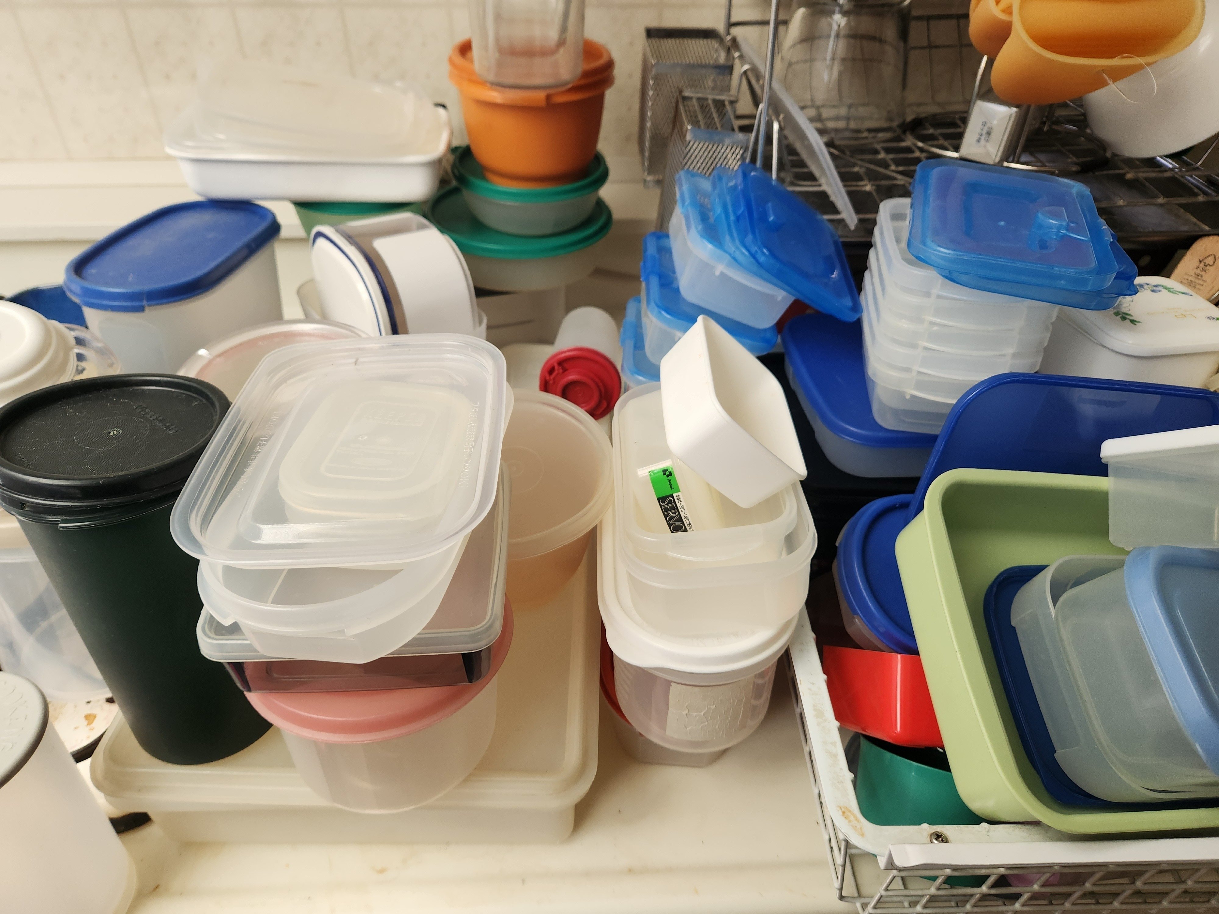 タッパーの整理｜みやみき
