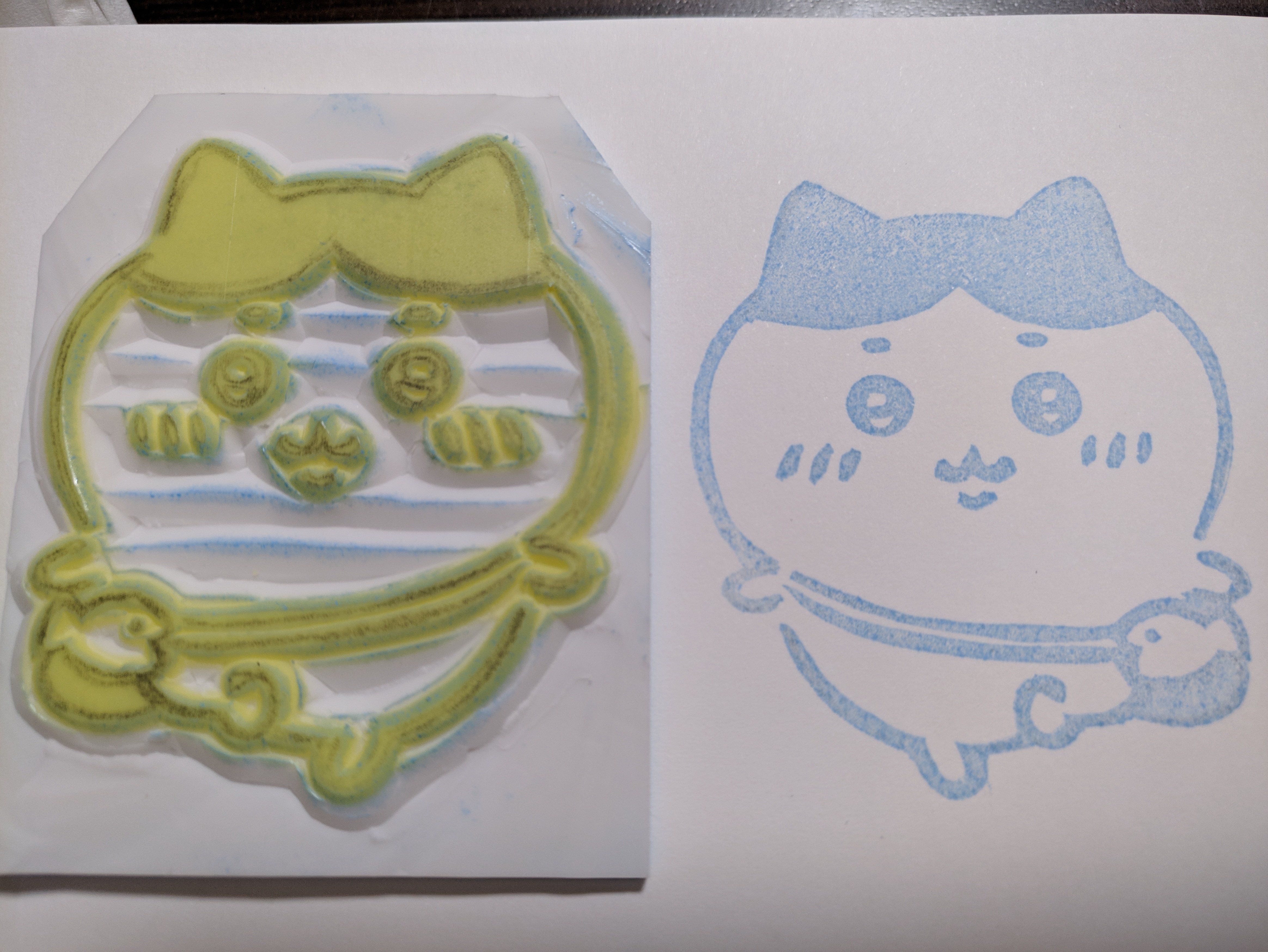 消しゴムはんこ　KMK様 2024年上半期 消しゴムはんこまとめ｜マンドラ
