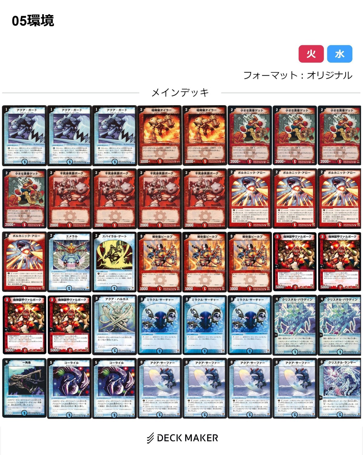 デュエマクラシック05環境で遊んだ話【デュエマ】｜がっしー
