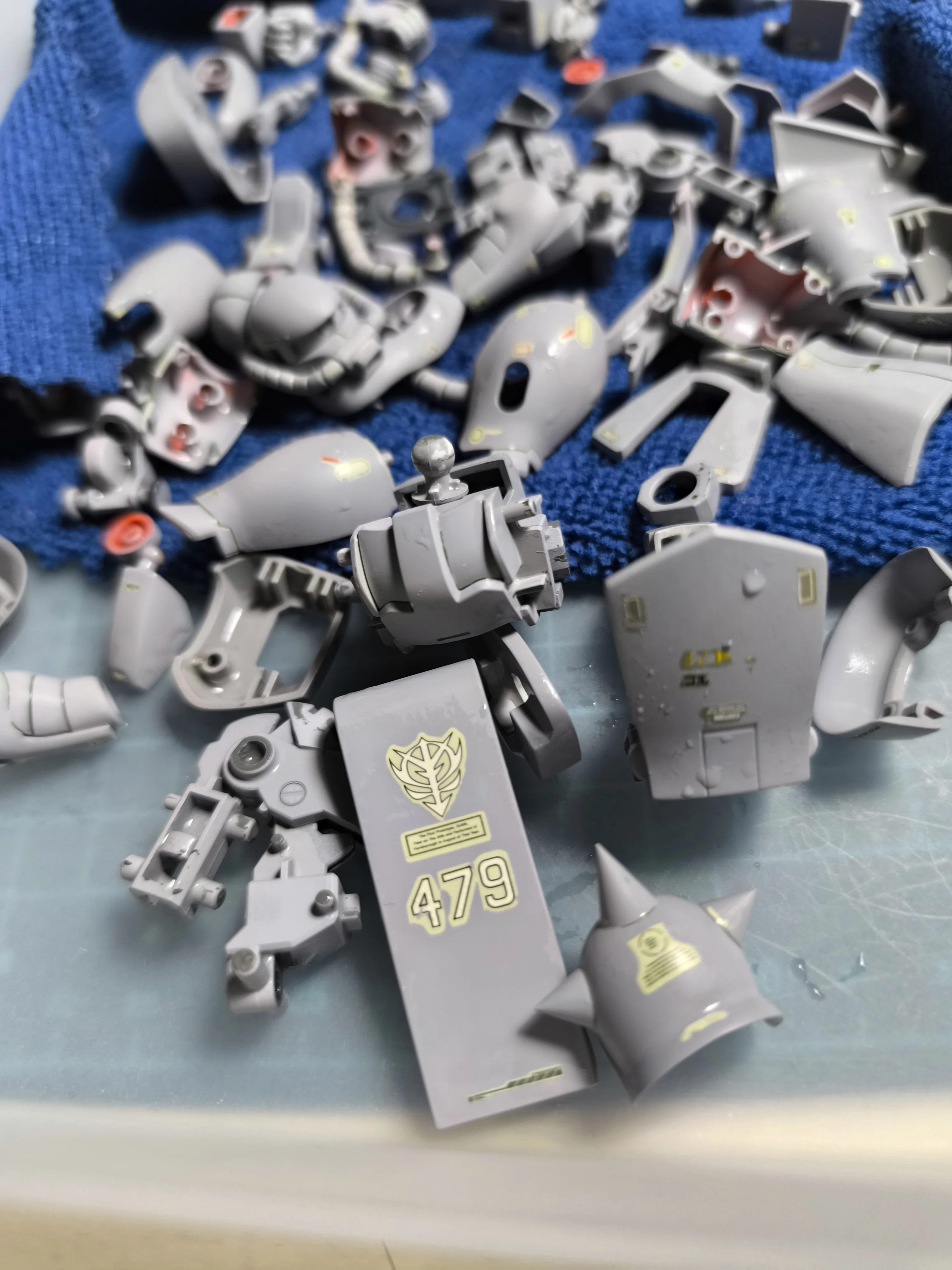 Completed] HGUC Zaku (Remake/Mixing)｜やきそば