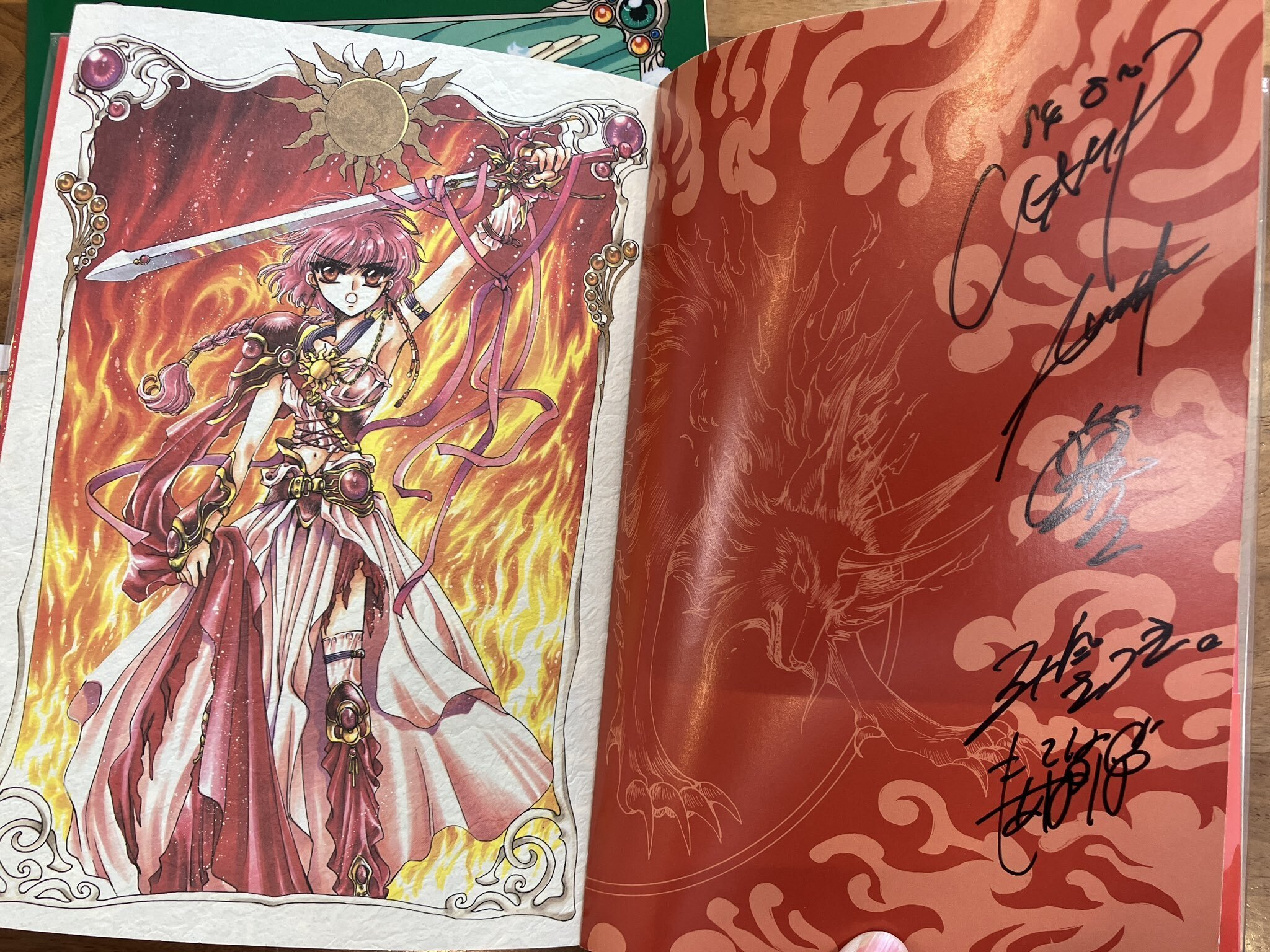 複製原画　CLAMP展 描き下ろし 阿修羅＆さくら CLAMP展 限定 描き下ろし 阿修羅＆さくら ジグソーパズル 500ピース