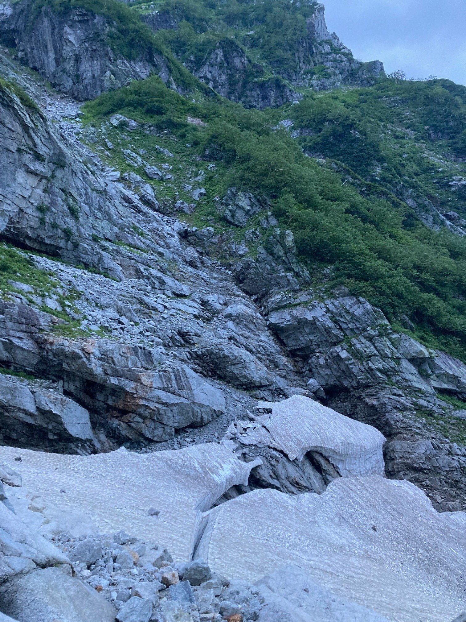 剱岳・八ツ峰(上半)のガイディング｜香川浩士