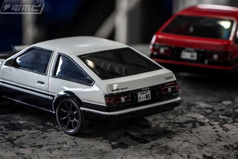 トヨタ スプリンタートレノ AE86」のトイラジ「FIRST MINI-Z」が京商