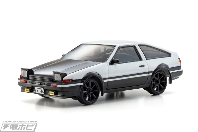 トヨタ スプリンタートレノ AE86」のトイラジ「FIRST MINI-Z」が京商