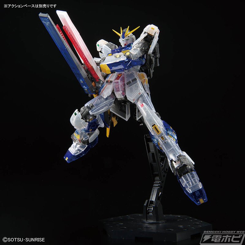 限定ガンプラ「RG RX-93ff νガンダム ［クリアカラー］」がGUNDAM SIDE
