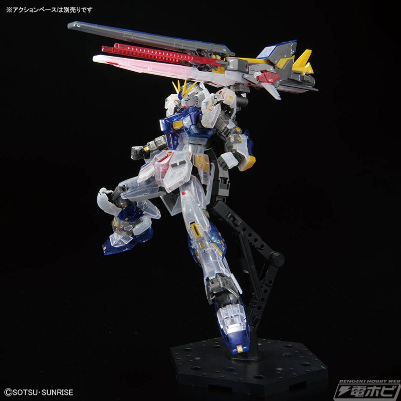 限定ガンプラ「RG RX-93ff νガンダム ［クリアカラー］」がGUNDAM SIDE