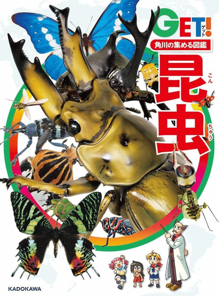 (みっちゃん)GET! 角川の集める図鑑シリーズ 10冊セット はじめての図鑑にぴったり！「角川の集める図鑑GET！」試し読み