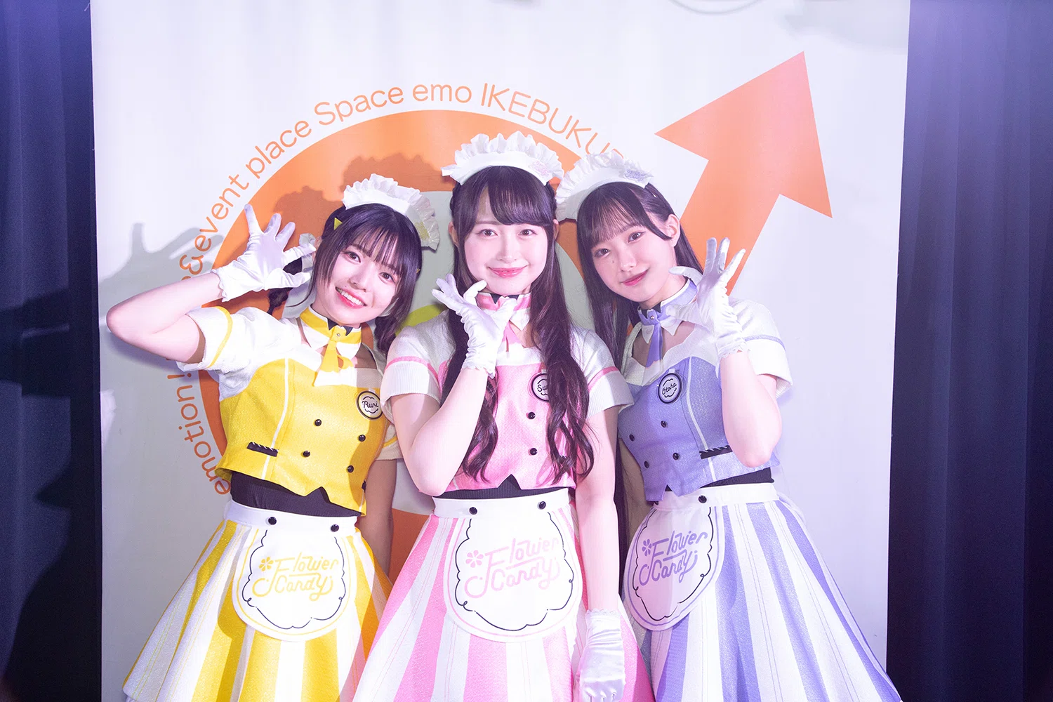 Flower Candy 1stシングルリリースイベント in池袋 オフィシャル