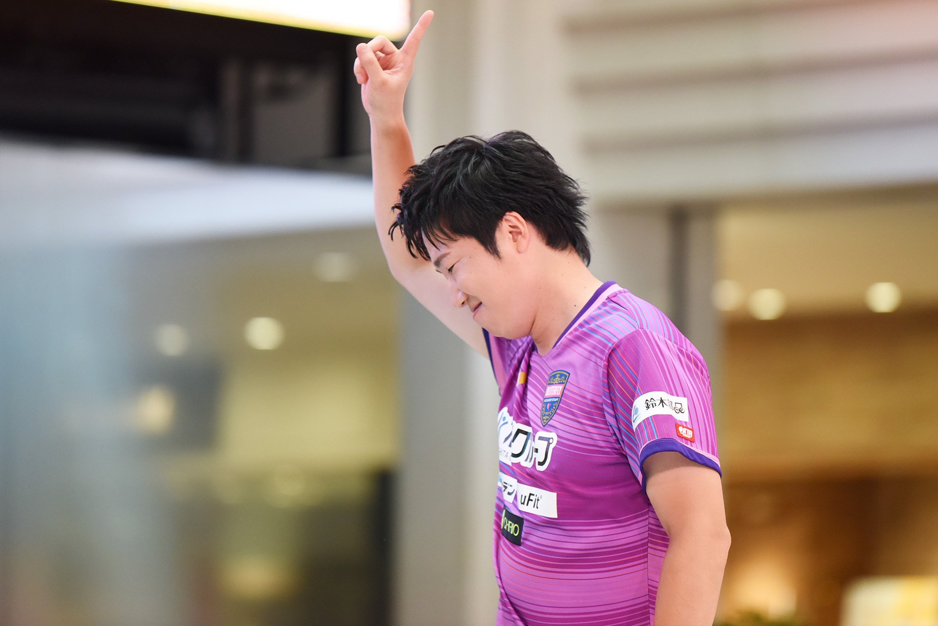 バタフライ PRAYERS OF YEAR 販促用特大タペストリー 卓球 水谷隼 水谷隼＆バタフライ 契約20周年記念卓球イベントレポート