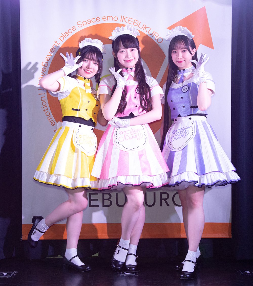 Flower Candy 1stシングルリリースイベント in池袋 オフィシャル