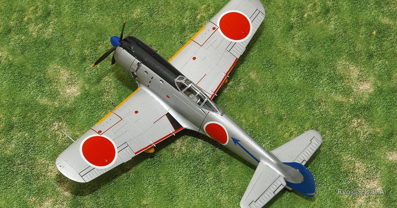 ハセガワ 1/72 日本陸軍 中島 四式戦闘機 疾風 プラモデル A4