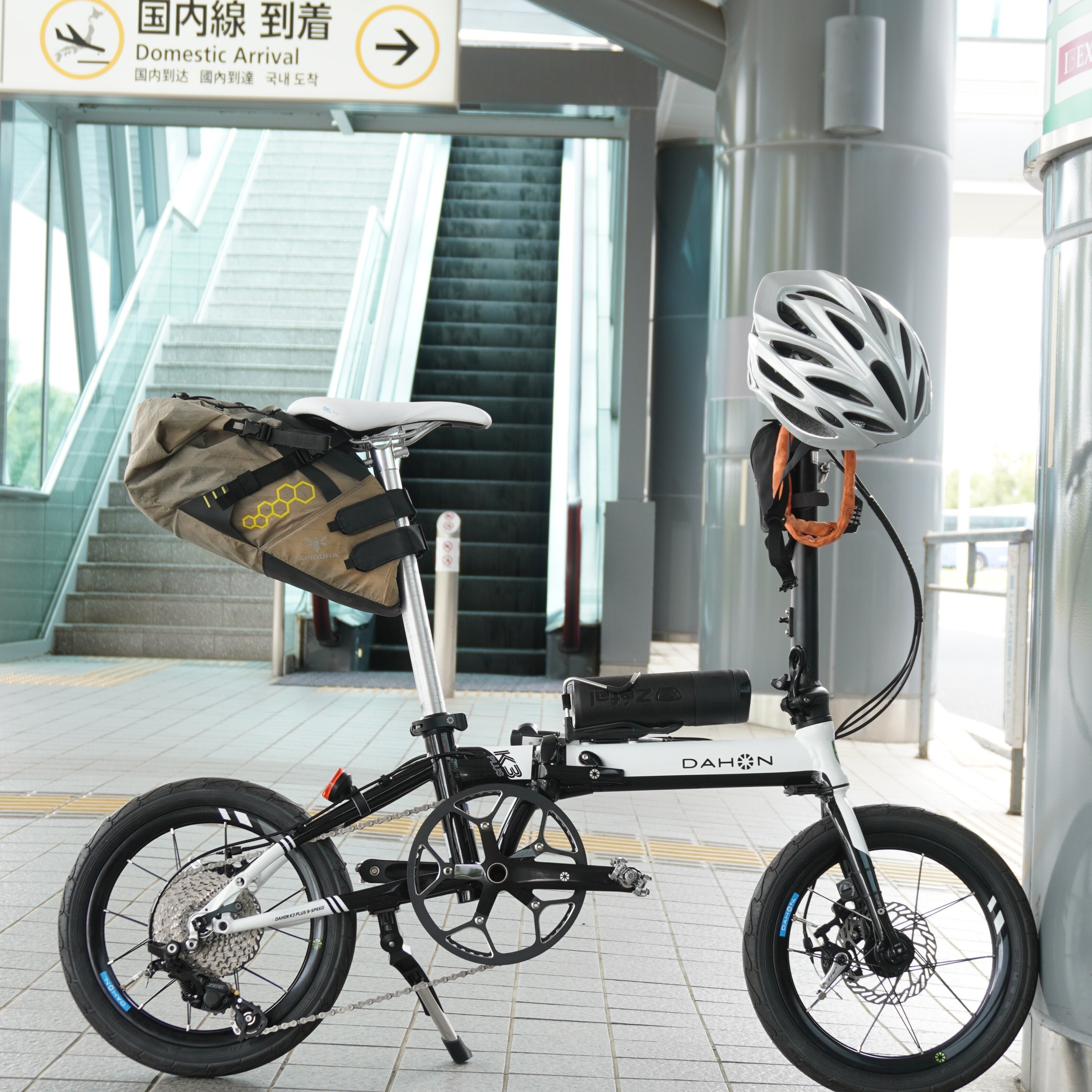 DAHON K3 PLUS〜日本未発売の折りたたみ自転車を入手して旅に出 DAHON K3 PLUS〜日本未発売の折りたたみ自転車を入手して旅に出