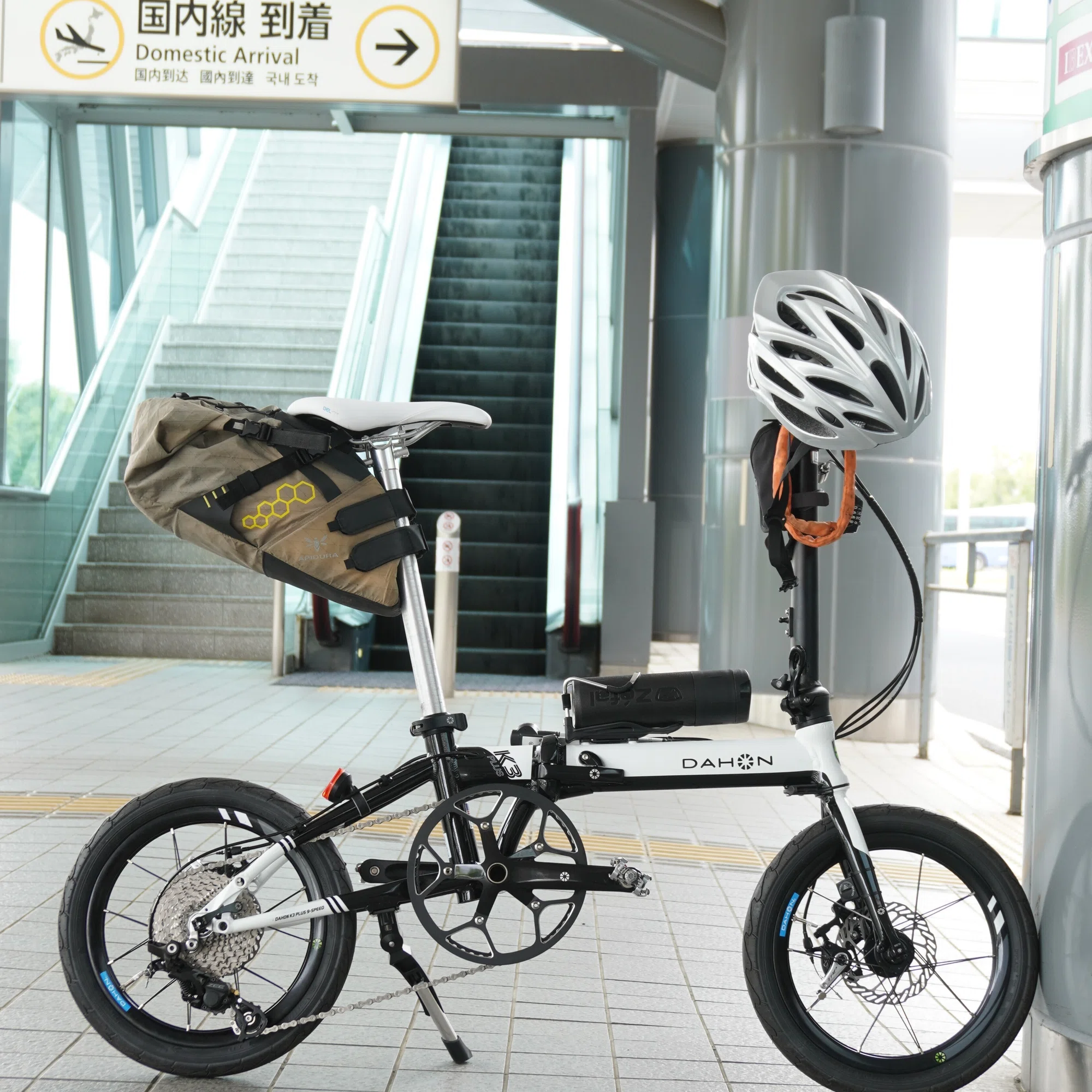 DAHON k3 折りたたみ自転車 白色 14インチ【納車レビュー＆カスタム 