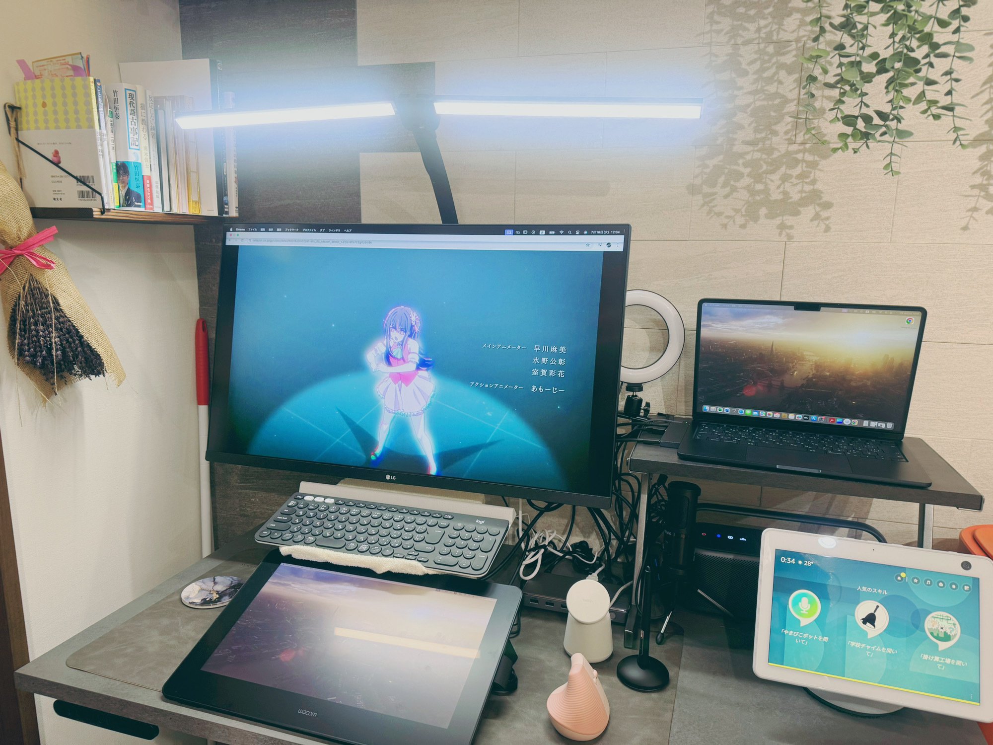 Mac Book Air M2でも液タブとモニター増設！｜ぷー