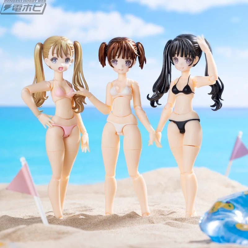 ビキニマシン('65米) ビキニ姿の美少女アクションフィギュア「Bikini Mates（ビキニメイツ