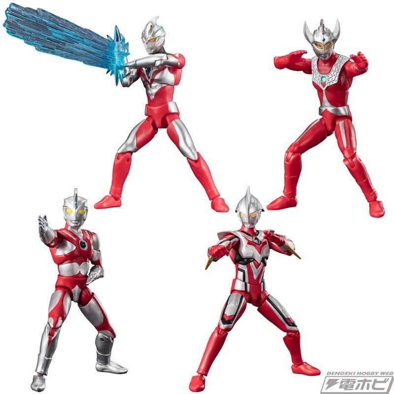 ウルトラマンアーク、ウルトラマンAなど全5種ラインナップの食玩