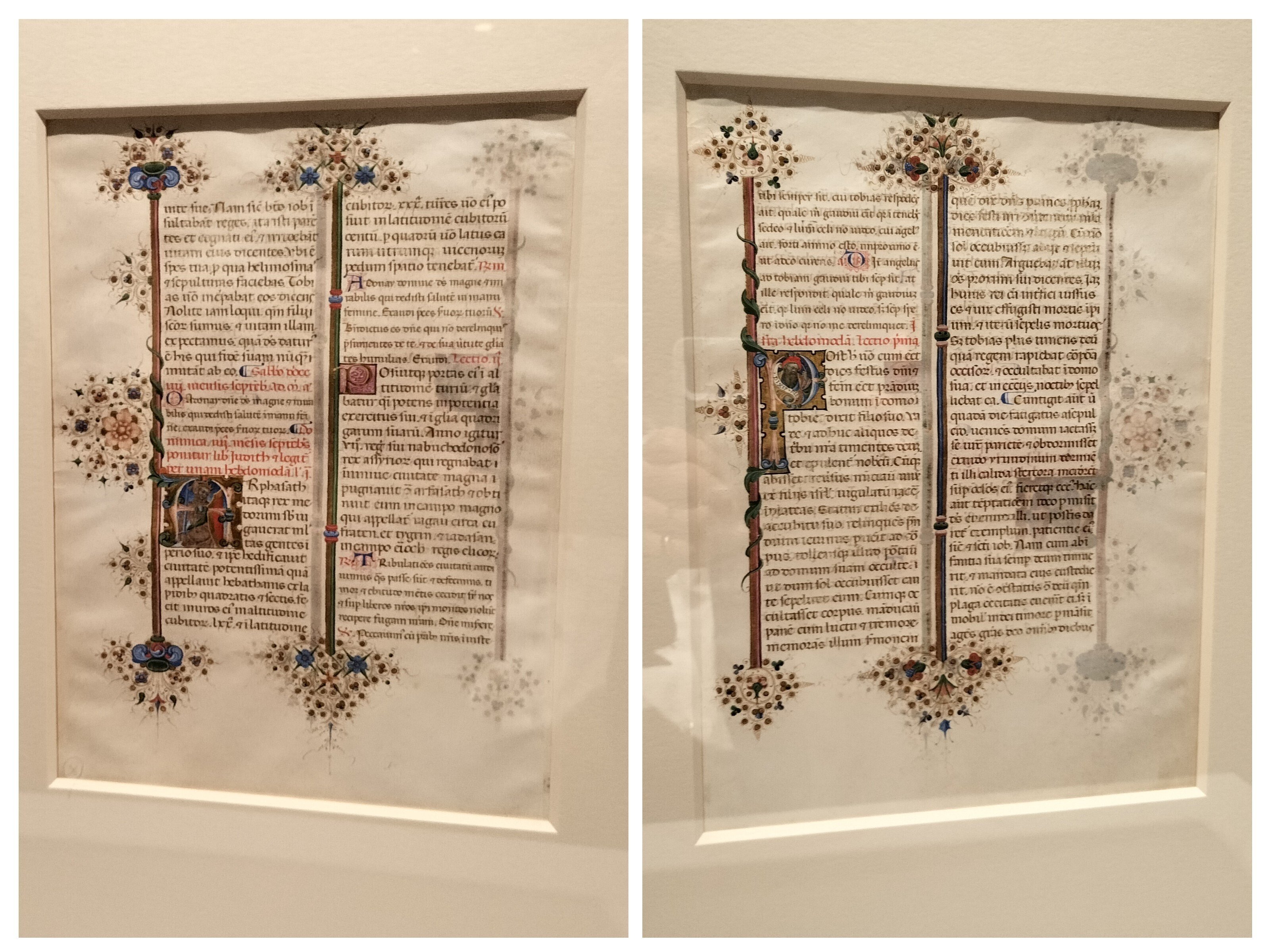 1500年頃 フランス 時祷書零葉 羊皮紙 写本（: 15世紀 フランス