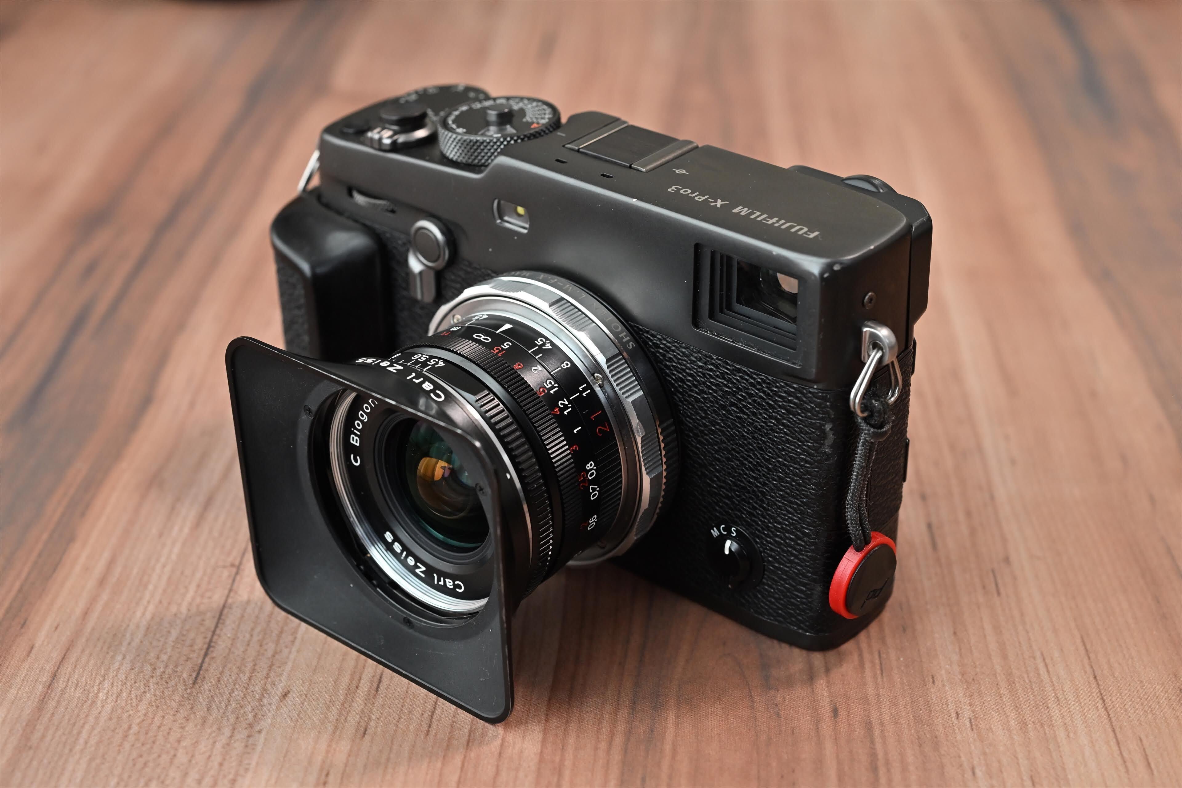 CarlZeiss C Biogon 21mmF4.5 x X-PRO3｜pepepe