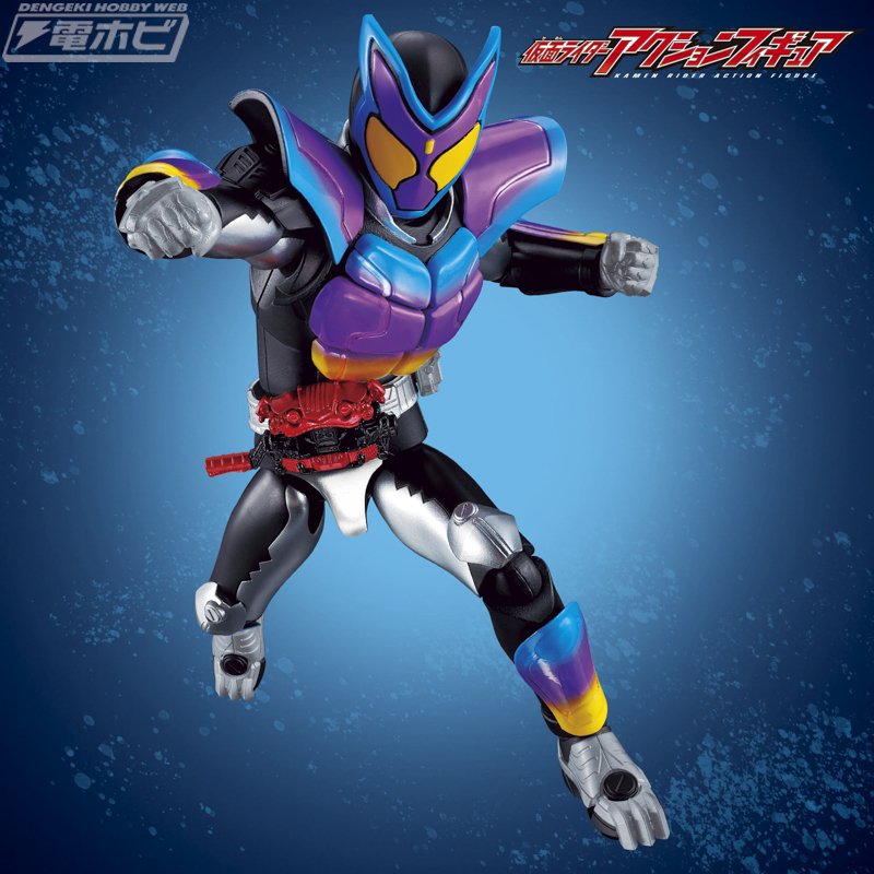 お菓子な新ライダー『仮面ライダーガヴ』のアクションフィギュア