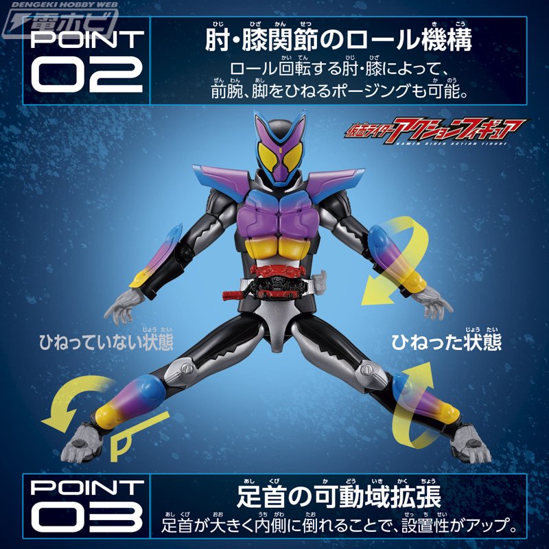 お菓子な新ライダー『仮面ライダーガヴ』のアクションフィギュア