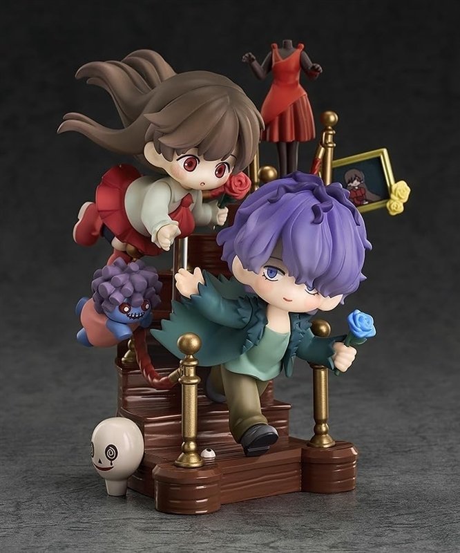 ねんどろいど イヴ ib フリーホラーゲーム フィギュア ギャリー メアリー ホラーゲーム『Ib』イヴとギャリーがジオラマ付きデフォルメ
