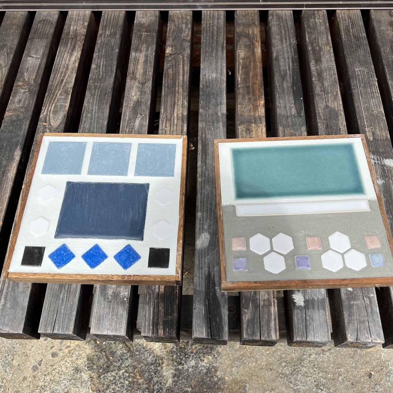 お子さんと参加できるタイルトレーのワークショップをやったら好評だっ