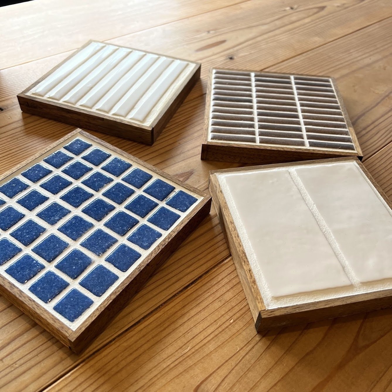 お子さんと参加できるタイルトレーのワークショップをやったら好評だっ