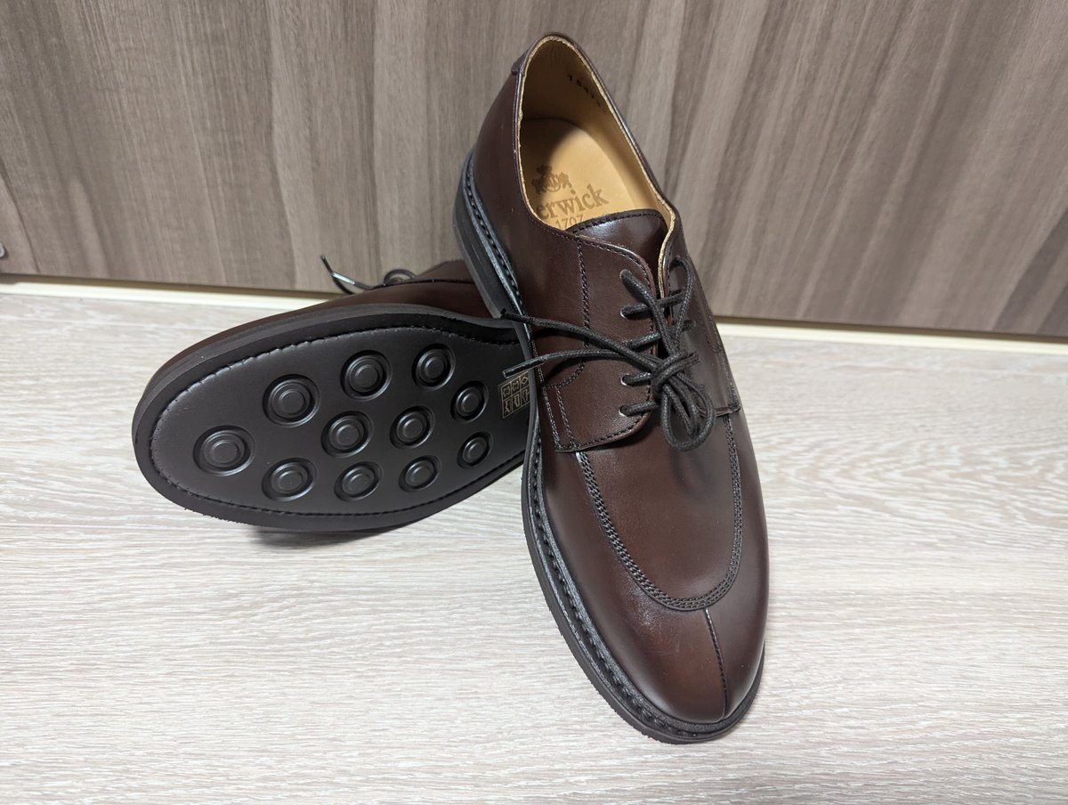 革靴：久しぶりのUチップ、初めてのBerwick｜慈英 