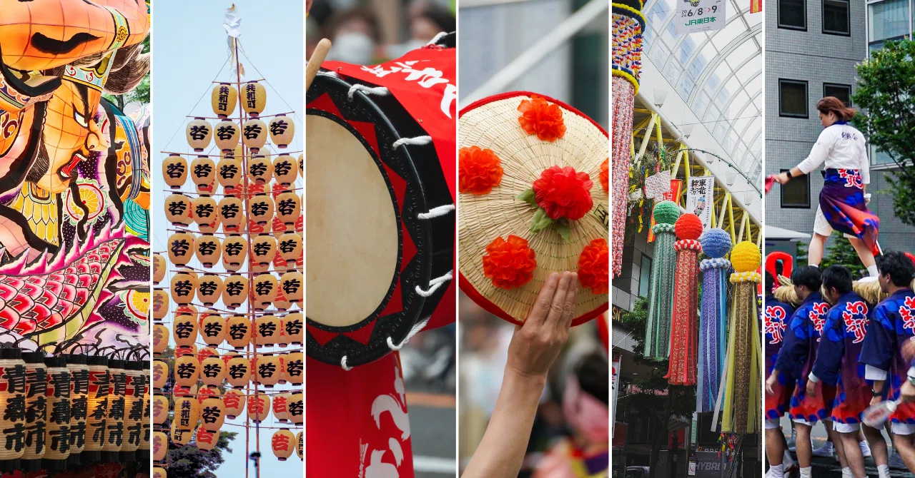 全日程表&動画つき】東北の6大祭を紹介！【東北絆まつり】 2024年度版