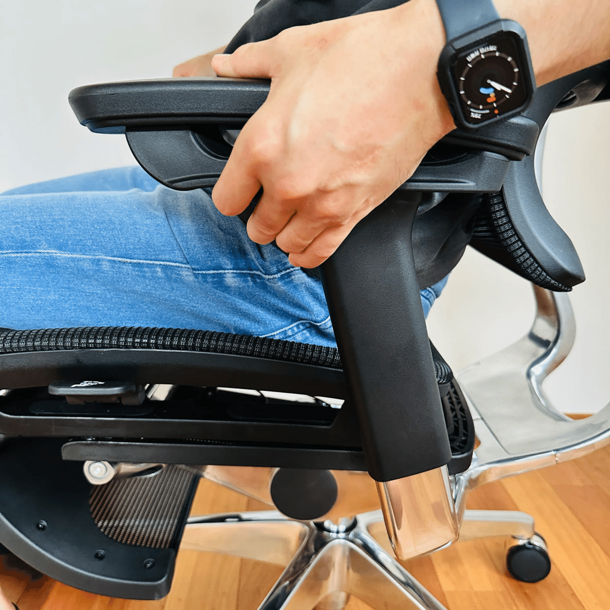 COFO ChairPremium ワークチェア FCC-XB ブラック オフィスチェア デスクチェア オットマン  札幌市手稲区 COFO ChairPremium ワークチェア FCC-XB ブラック オフィスチェア