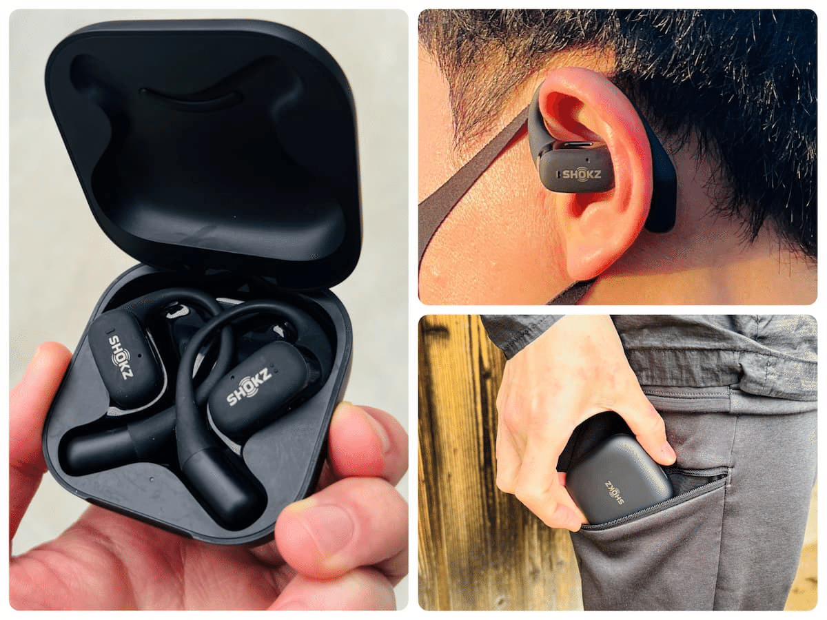 SHOKZ おとなしかっ OPENFIT 骨伝導イヤホン ホワイト