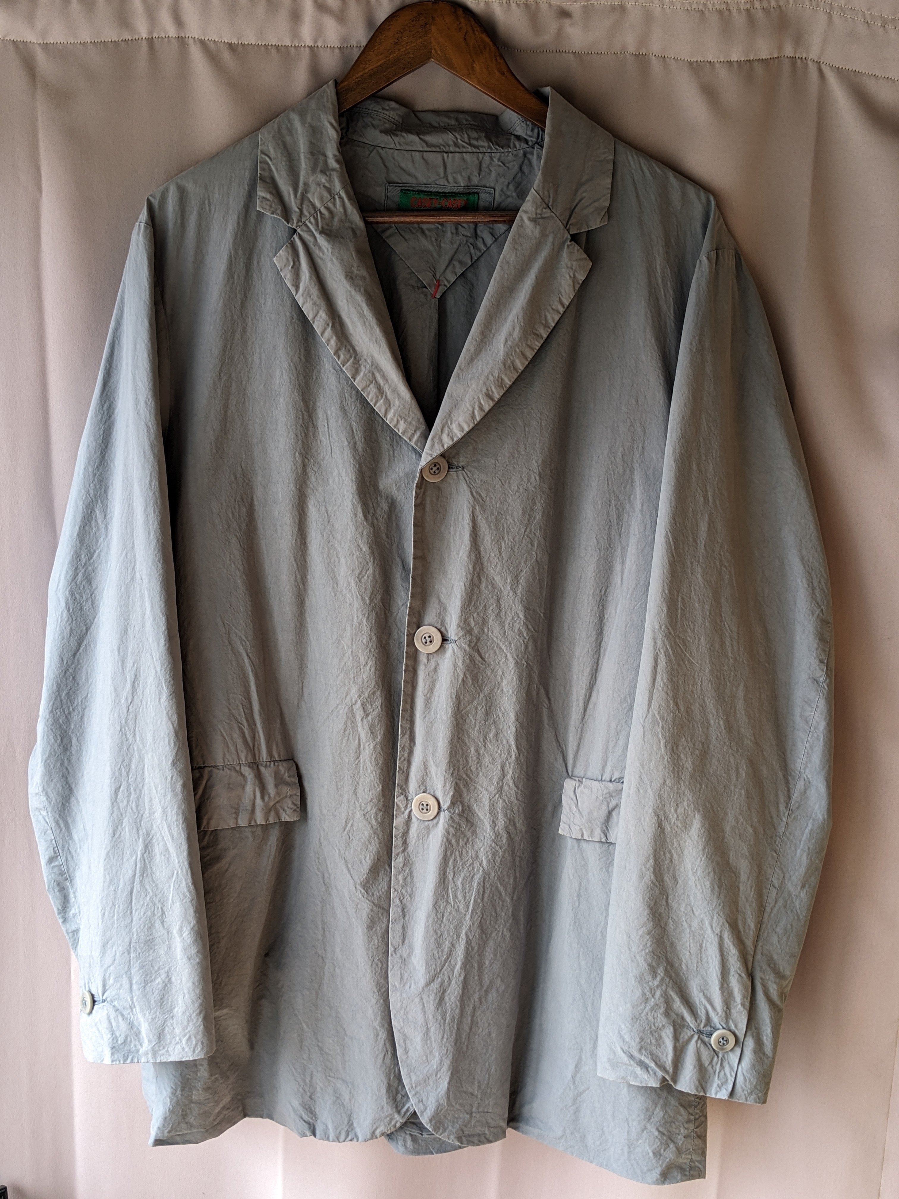 柿渋染めしたCASEY CASEYのジャケット｜気まぐれ私的備忘録