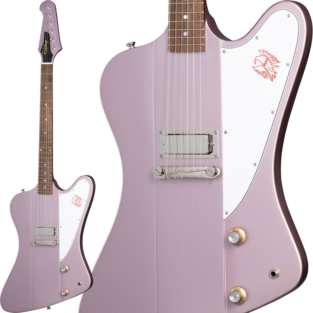 エピフォンによる超本格1963年スタイル「ファイヤーバード I 」の復刻  