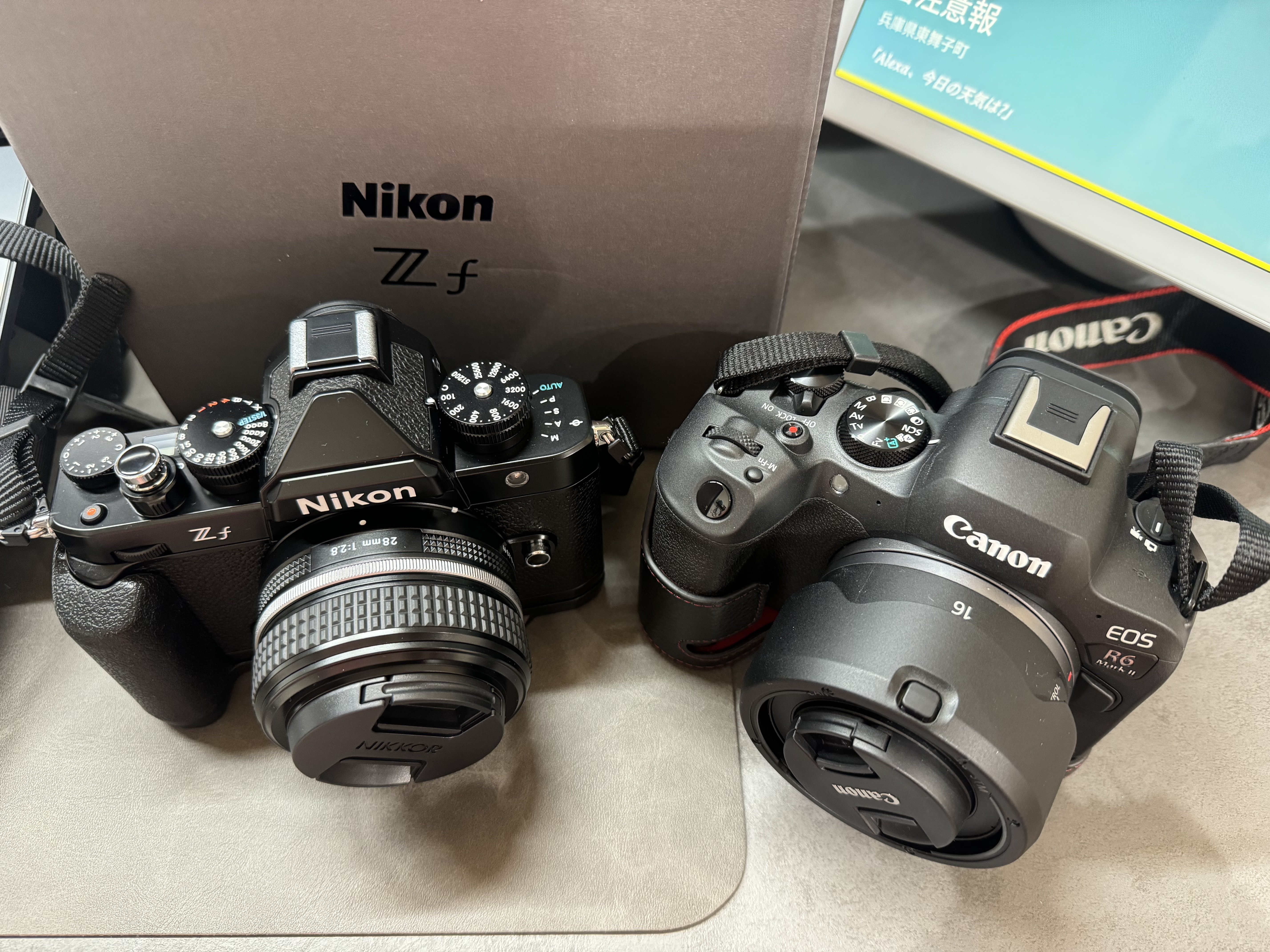 Nikon（ニコン）Zf-cと迷ってZfを購入（比較対象：canon markⅡ