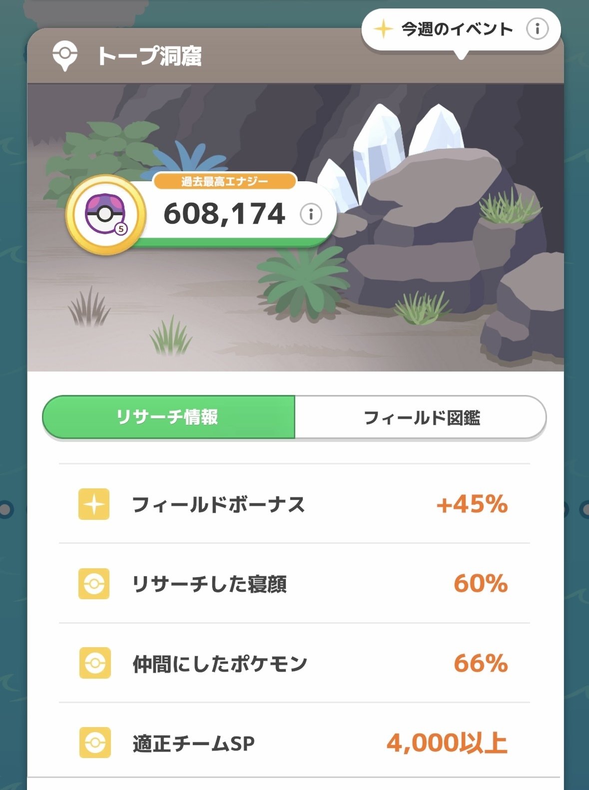 リンゴ渇望民がついに救済される1周年【ポケモンスリープ】|ず リンゴ渇望民がついに救済される1周年【ポケモンスリープ】|ず