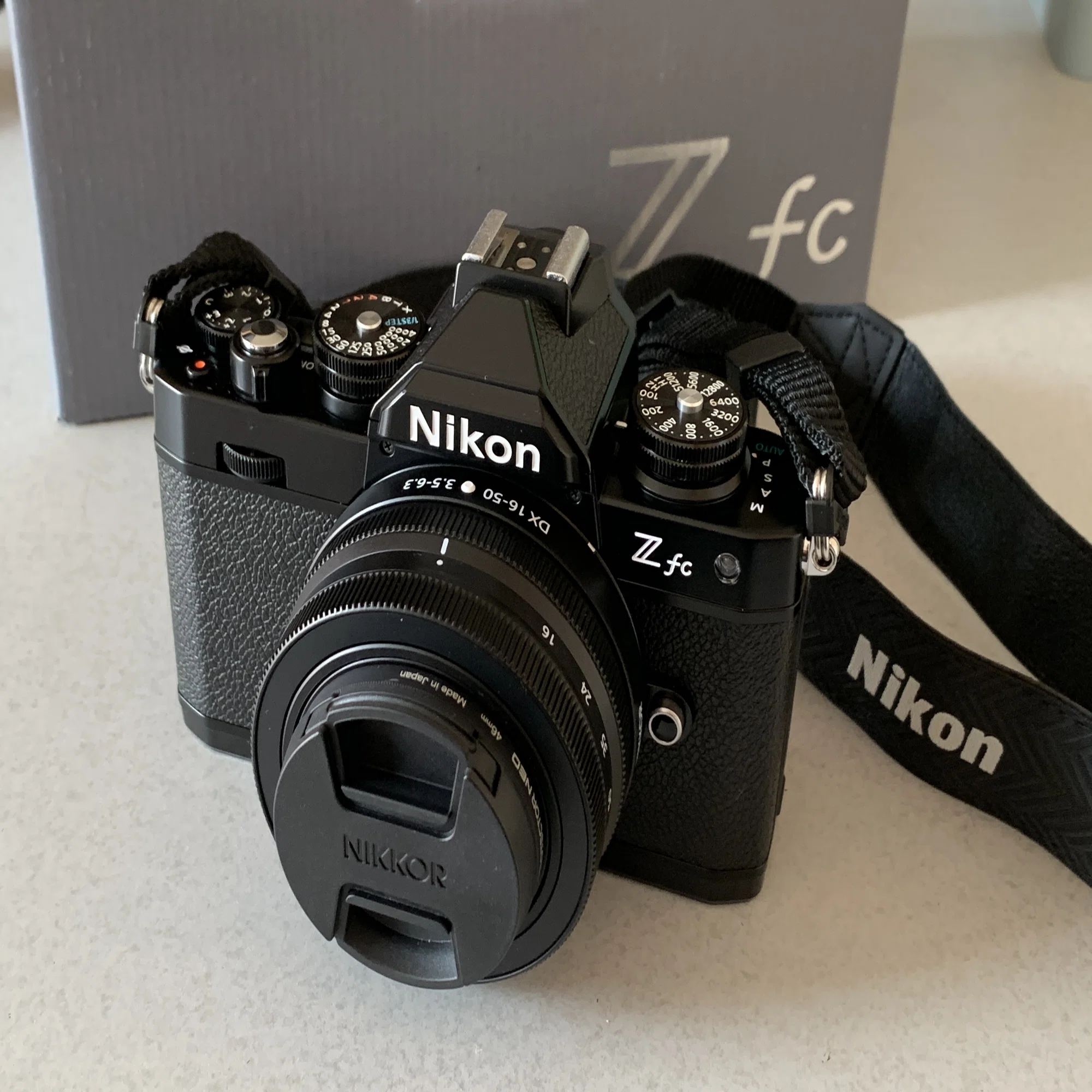Nikon Z fc】開封の記録とファーストインプレッション（のようなもの 