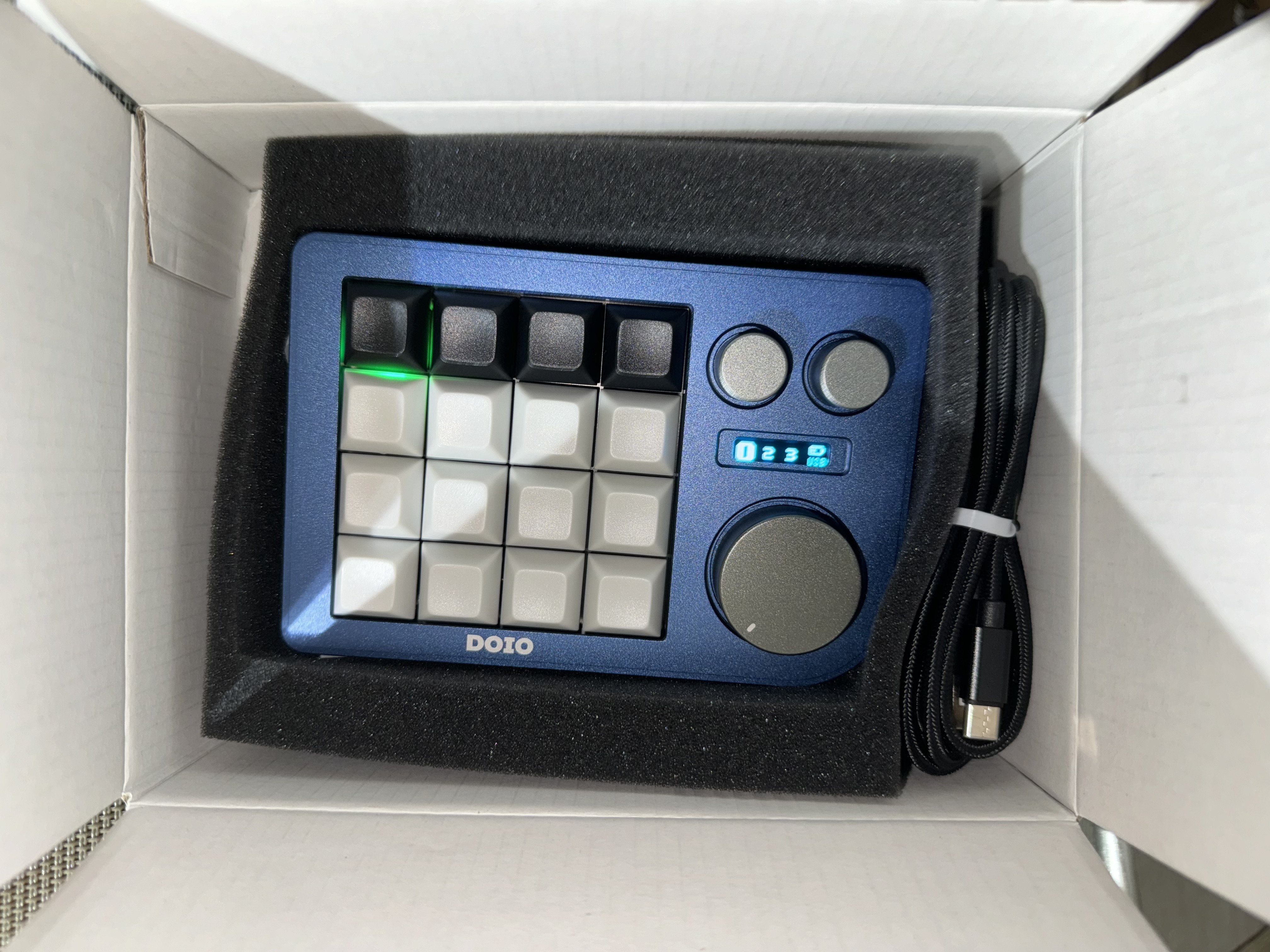 2台目の左手デバイスDOIO『KB16B-02』を『AliExpress』で買って