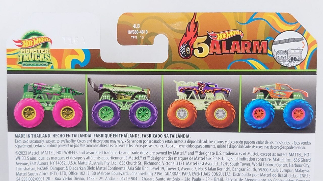 レビュー：ホットウィール・モンスタートラック 5-Alarm（2024年