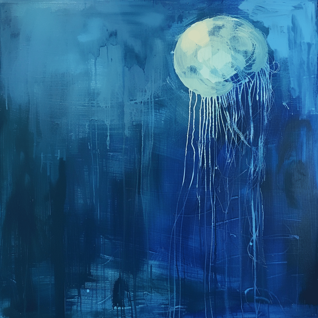 海月絵画〜静かで平和な世界〜