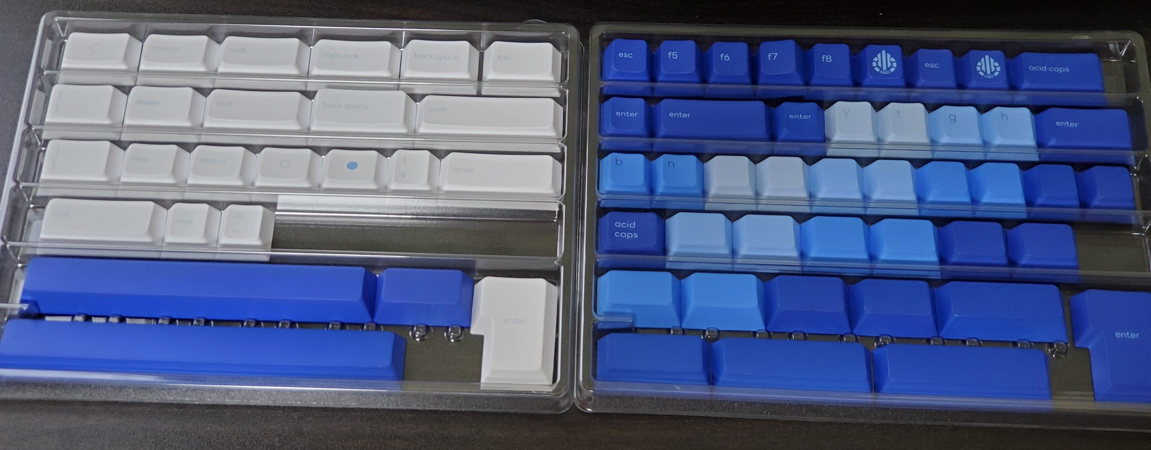 キーキャップ「Acid Caps “Premium”」Reflex Blue|環 キーキャップ「Acid Caps “Premium”」Reflex Blue|環