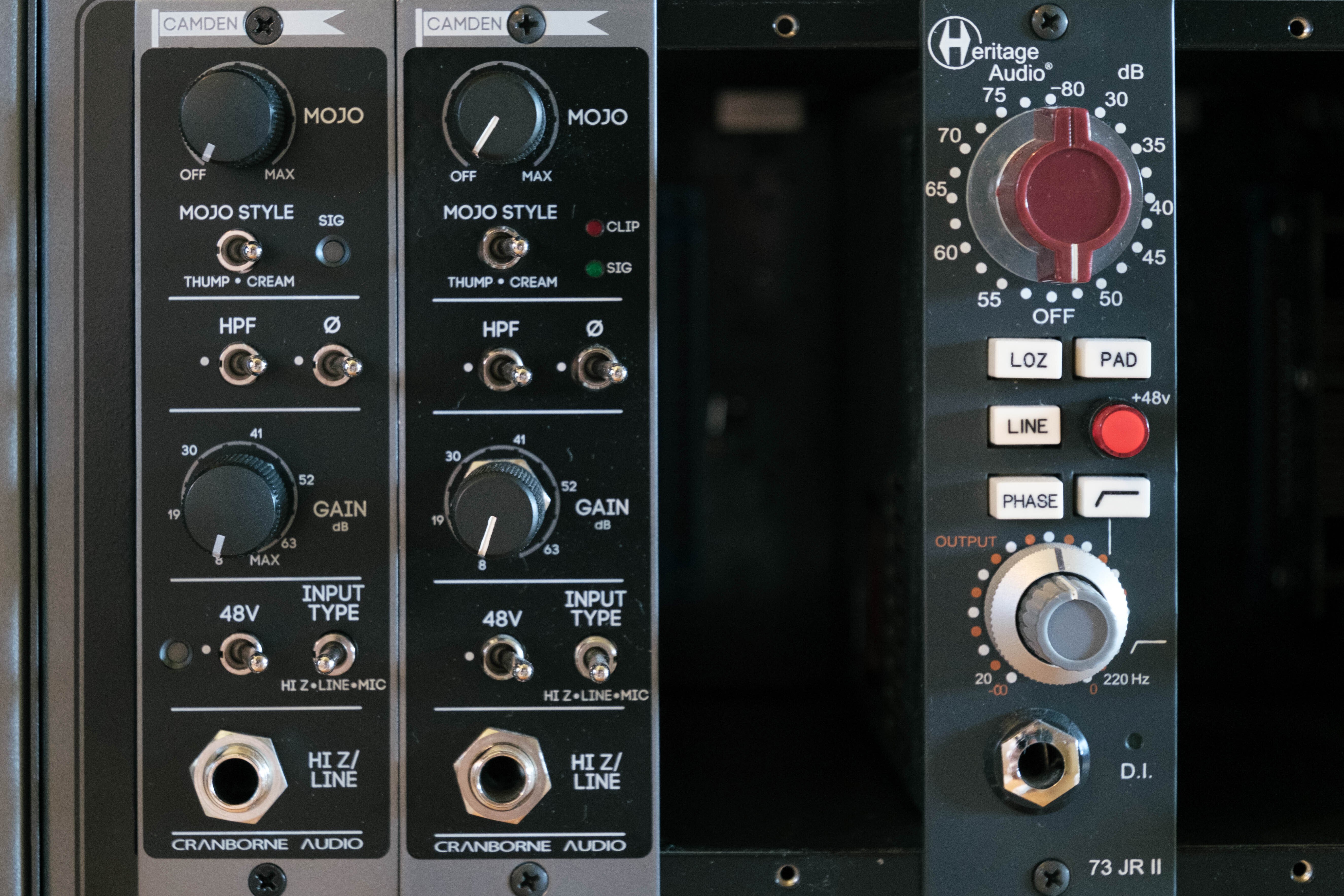 配信機器・PA機器・レコーディング機器 Cranborne Audio CAMDEN 500 CRANBORNE AUDIO Camden 500」製品レビュー：2種類の