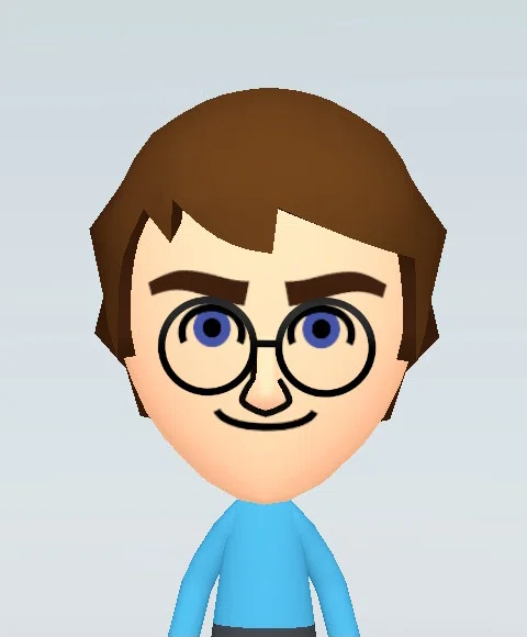 ゆるプレイ日記）ハリーポッターさんのMii（似顔絵）｜ソエジマケイタ 