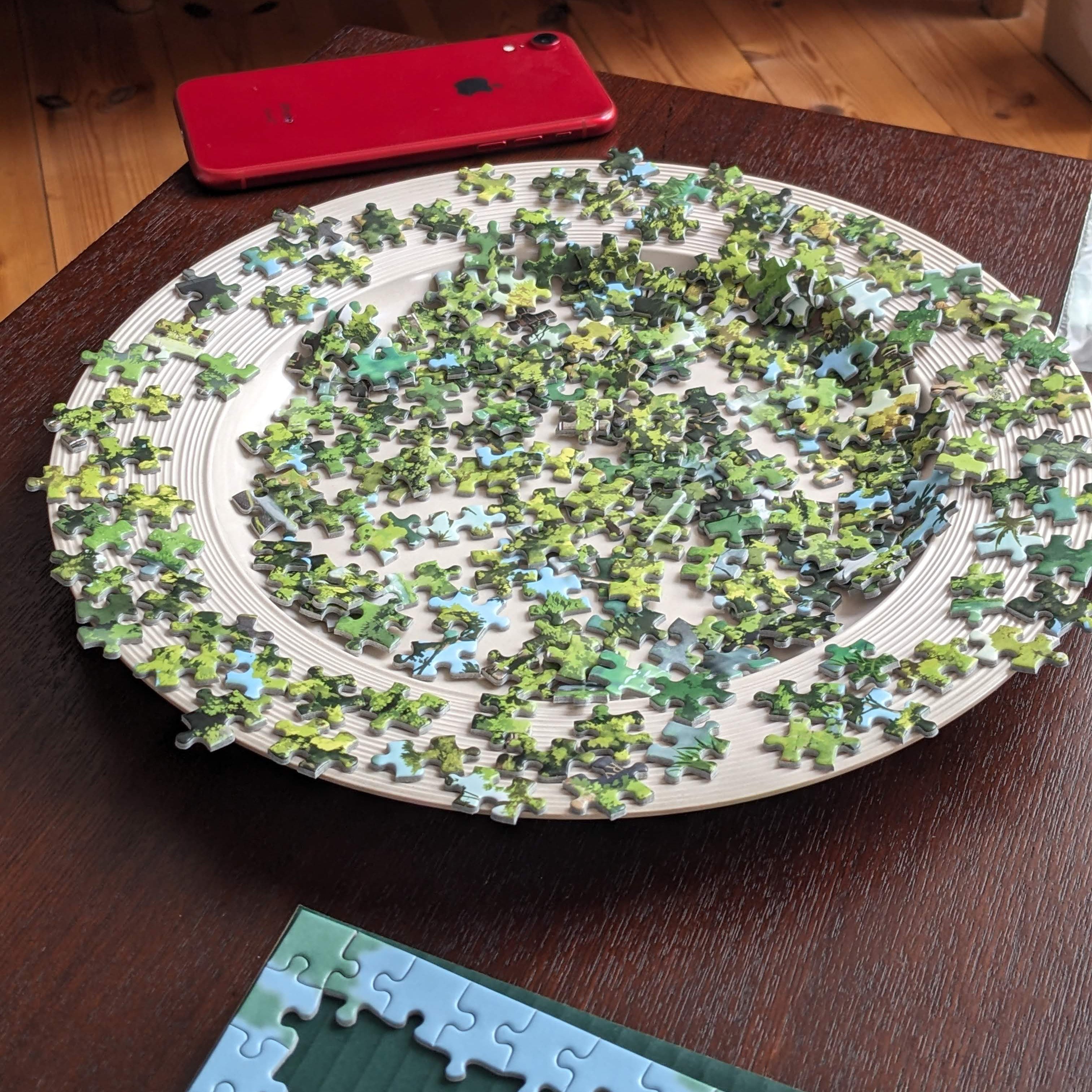 軽い気持ちで1000ピースのパズルに挑んだら大変なことになった【完成後