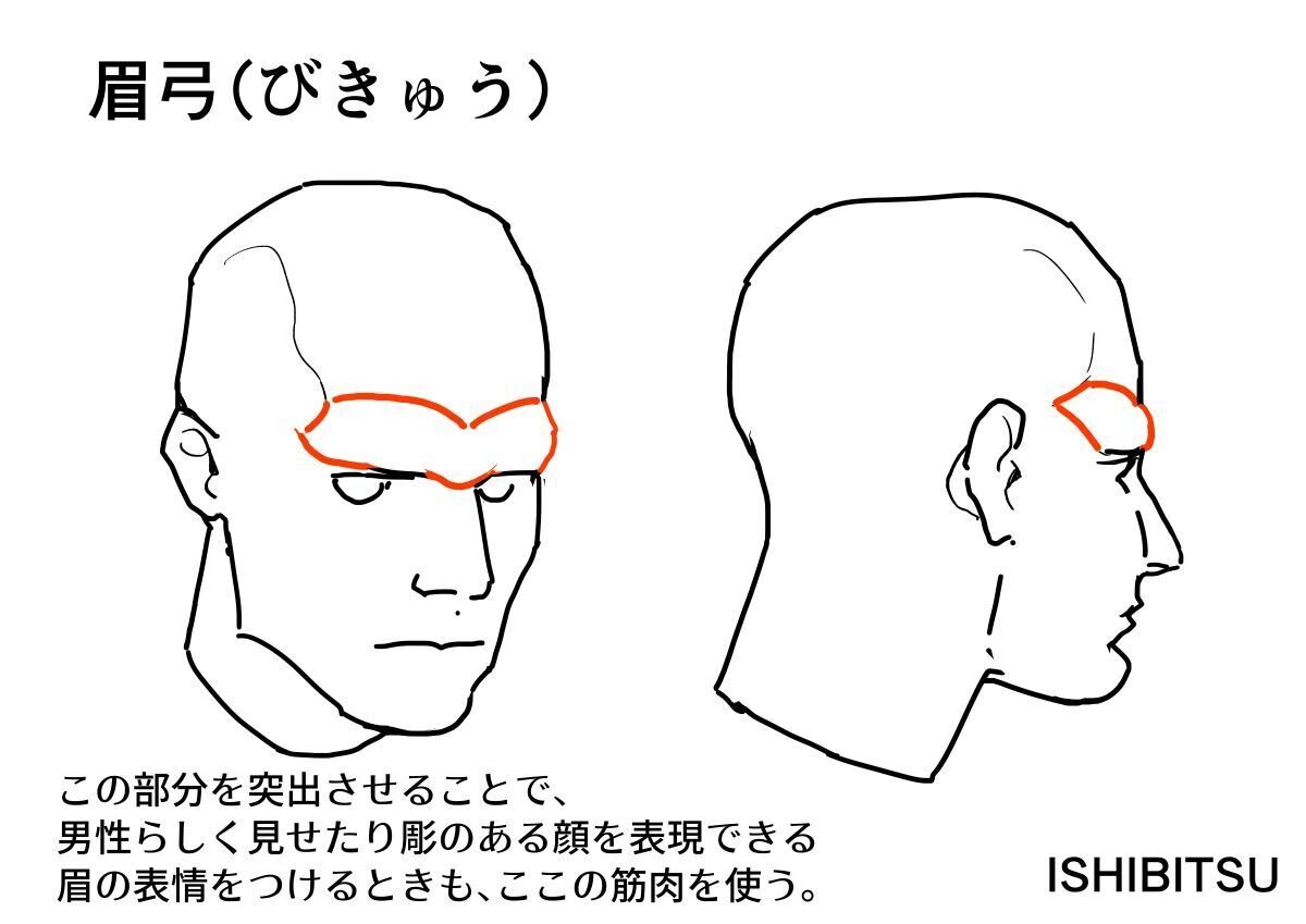 第4回目「顔を立体的に見せる！パーツのコツ」｜石櫃ゆう, image size:1200x849